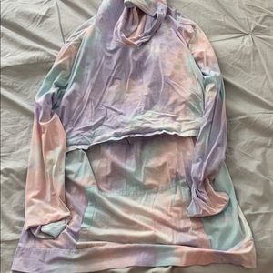 Nursing hoodie 2X latched mama